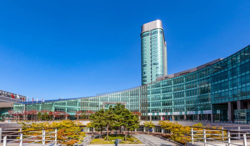 Incheon Global Campus in Songdo. Home to four international universities from Europe and the United States