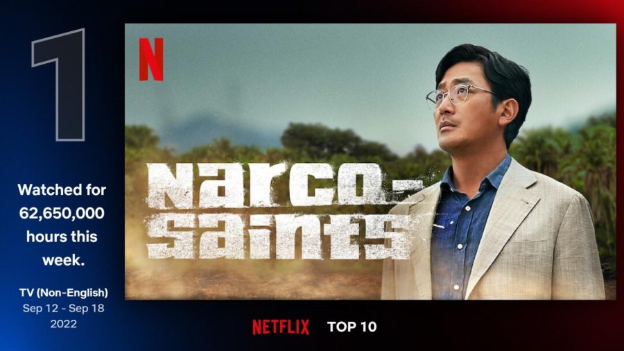 Narco-Saints+won+first+place+in+the+TV+%28Non-English%29+rank+on+Netflix.+Image+courtesy+of+Netflix.